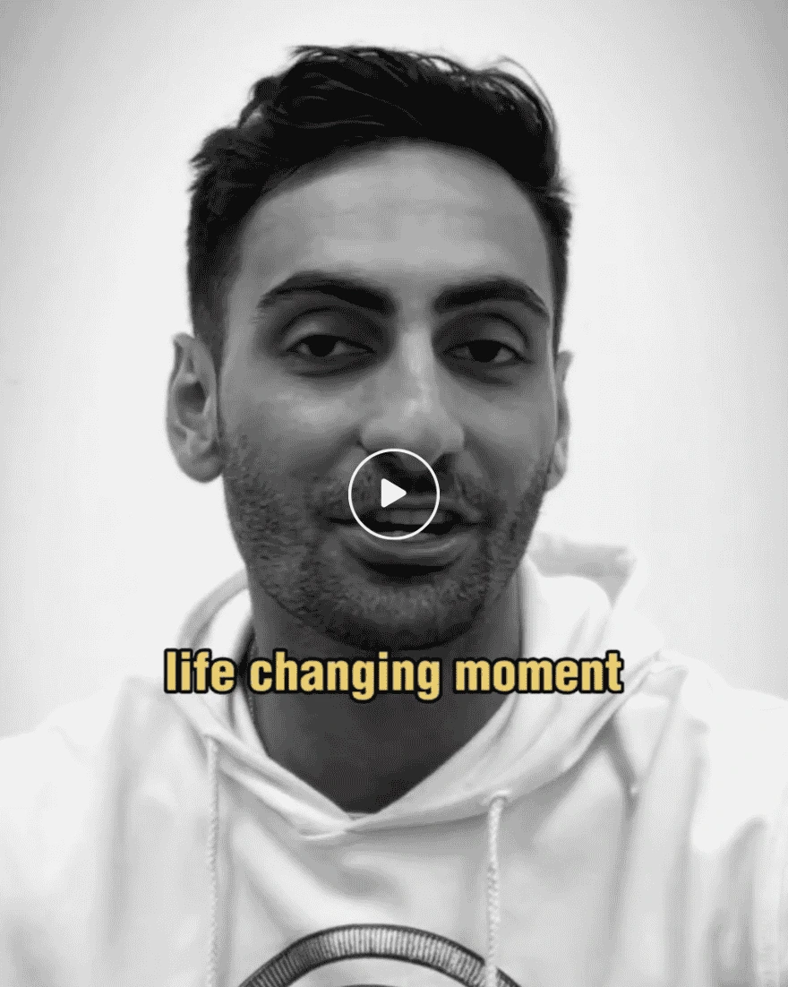 Happy patient sharing successful spine treatment testimonial